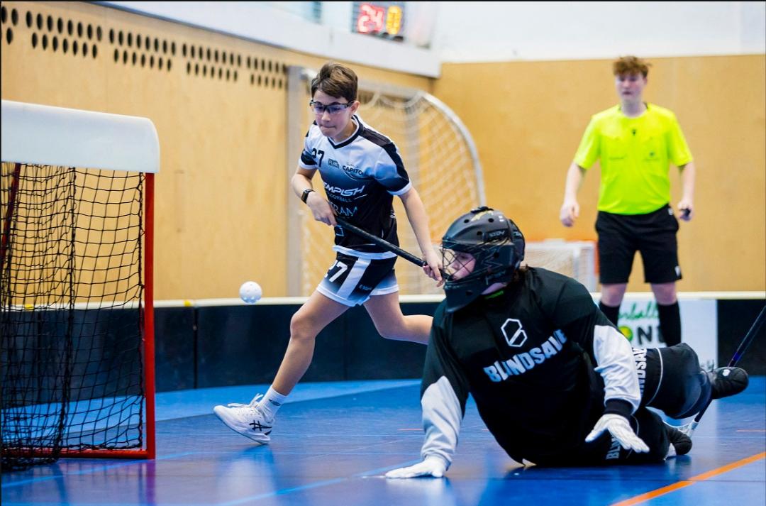 Zápasová akcia mladých hráčov Capitol Floorball